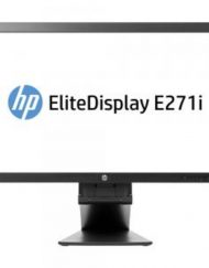 Монитор HP EliteDisplay E271i, 27 инча, IPS LED Backlit Monitor D7Z72AA