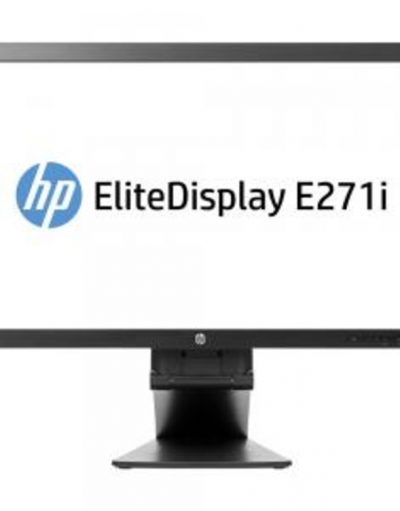 Монитор HP EliteDisplay E271i, 27 инча, IPS LED Backlit Monitor D7Z72AA