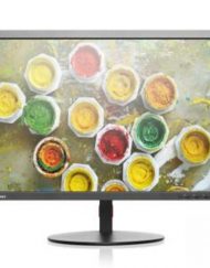Монитор Lenovo Thinkvision T2454p, 24 инча Wide, 7ms, 1920x1200, VGA, HDMI, DP, Tilt, Swivel, Pivot, Lift, USB 3.0 Hub 60F9MAT1EU