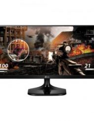 Монитор LG, 29 инча UltraWide AG, IPS Panel, 5ms, Mega DFC, CR 1000:1, 250 cd/m2, 21:9, 2560x1080, sRGB over 99% , HDMI, PIP, Tilt,Цвят Черно 29UM58-P