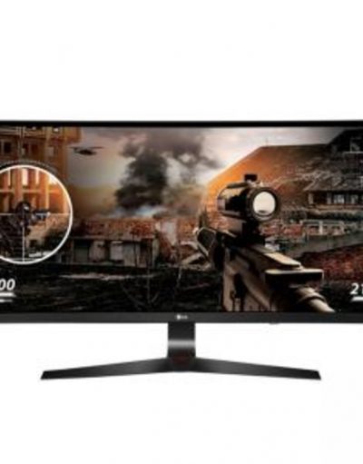 Монитор LG, 34 инча, Curved LCD AG, IPS Panel, CINEMA Screen, 5ms, 1ms, 21:9, Wide FHD 2560 x 1080, HDMI, 34UC79G-B