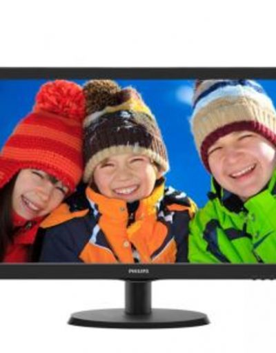 Монитор Philips 223V5LHSB, 21.5 инча, 5 ms, 10M:1 DCR, 250cd/m2, 1920x1080 FullHD, HDMI, 223V5LHSB/00