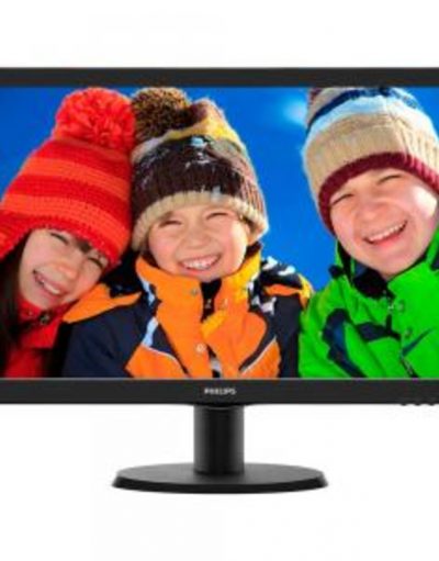 Монитор Philips 23' Slim LED 1920x1080 FullHD 16:9 5ms 250cd/m2 10 000 000:1 DVI, HDMI, Speakers, Piano Black - 233V5LHAB