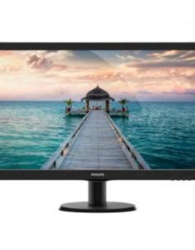 Монитор Philips 273V5LHSB, 27 инча Wide TN LED, 5 ms, 10M:1 DCR, 300 cd/m2, 1920x1080, 273V5LHSB
