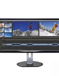 Монитор Philips, 34 инча Ultra Wide QHD 3440 x 1440, AH-IPS, DVI, VGA, HDMI, Черен, BDM3470UP