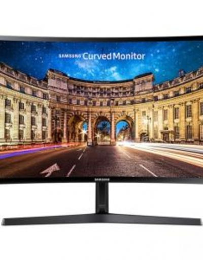 Монитор Samsung C24F396FHUX, 23.5 инча CURVED VA LED, 4ms, 1920x1080, HDMI, D-SUB, 250cd/m2, Mega DCR, 178/178, Черен, High glossy, LC24F396FHUXEN