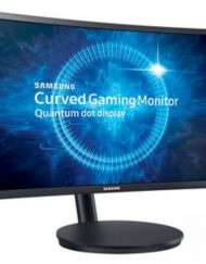 Монитор Samsung C24FG70FQUX, 24 инча, 1920x1080, 1m, HDMI, DisplayPort, LC24FG70FQUXEN