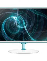 Монитор Samsung T24D391, 23.6' LED HDTV, PLS, 5 ms, 1000:1, 250 cd, 1920x1080, HDMI, PIP Plus+, USB, TV Tuner, Бял - LT24D391EW/EN