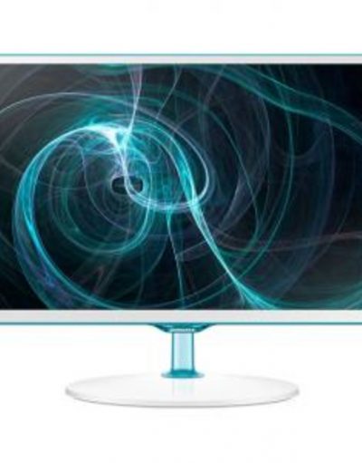 Монитор Samsung T24D391, 23.6' LED HDTV, PLS, 5 ms, 1000:1, 250 cd, 1920x1080, HDMI, PIP Plus+, USB, TV Tuner, Бял - LT24D391EW/EN