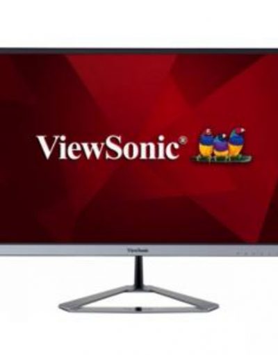 Монитор ViewSonic VX2476-SMHD LCD, 24 инча, 1920x1080 Full HD, 4ms, VGA, HDMI, DisplayPort, Черен, VX2476-SMHD