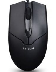Оптична мишка A4tech OP-550NU , черна - A4-MOUSE-OP-550NU