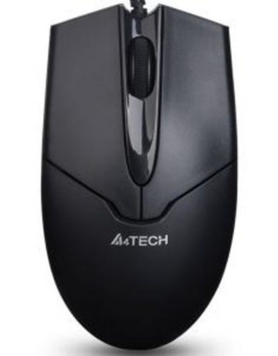 Оптична мишка A4tech OP-550NU , черна - A4-MOUSE-OP-550NU