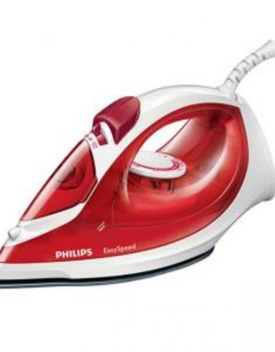 Парна ютия Philips EasySpeed 2000W 25g/min steam, Anti-calc, red | GC1029/40