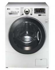 Пералня LG F14A8TDSA, Washing Machine/ Steam washer 8kg, 1400 rpm, Голям тъч дисплей, A+++, Inverter Direct Drive, 14 програми, Бяла