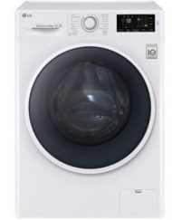 Пералня LG F14U2TDN0, 8кг, 14 програми, Smart Diagnosis, 59 минути бързо пране, NFC, 6 Motion DD, Бяла, F14U2TDN0.ABWQCMR