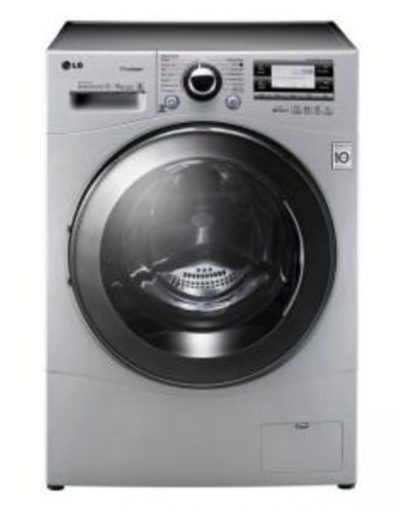 Пералня LG F1695RDH7 Washing Machine/Dryer, 12 kg washing, 8 kg drying capacity, 1600 rpm, Graphic LCD-display, A energy class | F1695RDH7.AESQCMR
