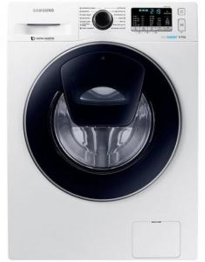Пералня Samsung, 1400 RPM, 8 кг, Керамичен нагревател, Bubble технология, Клас А+++, Бяла, WW80K5410UW/LE