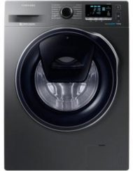 Пералня Samsung, 1400 RPM, 9 кг, Bubble технология, Функция Smart Check, Клас А+++, Инокс, WW90K6414QX/LE