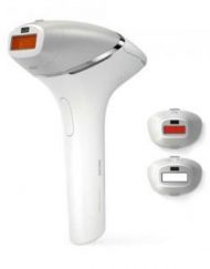 Philips Система за премахване на окосмяване Lumea IPL Prestige, С уникални обли прикачващи елементи, Прецизни зони, тяло, лице, BRI953/00