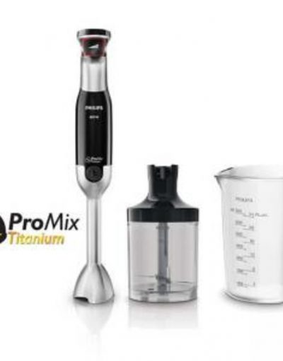 Ръчен пасатор Philips Advanced Collection 800 W, 1.2 L bar, PromixTiN & SpeedTouch HR1671/90