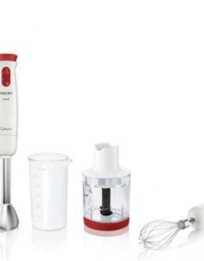 Ръчен пасатор Philips Daily Collection 650 W, metal bar 0,5 L Beaker, ProMix blending technology, 2 speed HR1625/00