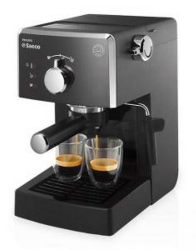Ръчна машина за еспресо Philips Saeco Poemia, Classic Milk Frother Black HD8423/19