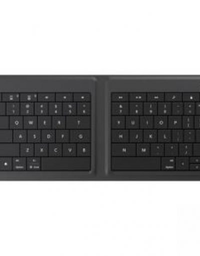 Сгъваема клавиатура Microsoft Universal, Bluetooth, Charcoal, GU5-00013
