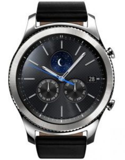 Смарт часовник Samsung Gear S3 Classic, Черен, SM-R770NZSABGL