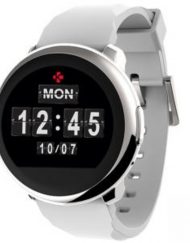 СМАРТЧАСОВНИК MyKronoz Smartwatch ZeRound, silver/white, KRON-ZEROUND-SIL