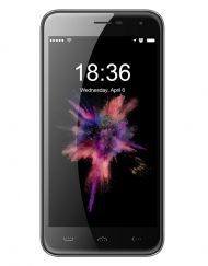 Смартфон HOMTOM HT3 PRO, 5" екран, 2GB RAM, 16GB ROM, Четири-ядрен 8MP камера, 4G, 2 сим карти (черен)