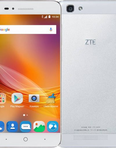 Smartphone ZTE Blade А610 LTE Dual SIM 5.0" IPS HD (1280 x 720) / Cortex-A53 Quad-Core 1.0GHz / 16GB Memory / 2GB RAM / Camera 8.0 MP+Flash & AF/5MP / Bluetooth 4.0 / WiFi 802.11 b/g/n / GPS / Battery Li-Ion 4000 mAh / Android 6.0 / Grey