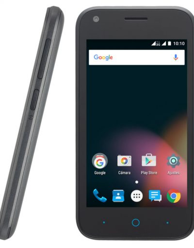 Smartphone ZTE Blade L110 Dual SIM 4.0" WVGA (800 x 480) / Cortex-A7 Quad-Core 1.3GHz / 8GB Memory / 1GB RAM / Camera 5.0 MP+Flash/2MP / Bluetooth 4.0 / WiFi 802.11 b/g/n / GPS / Battery Li-Ion 1400 mAh / Android 5.1 / Black