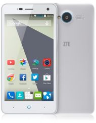 Smartphone ZTE Blade L3 Dual SIM 5.0" FWVGA (854 x 480) / Cortex-A7 Quad-Core 1.3GHz / 8GB Memory / 1GB RAM / Camera 8.0 MP+Flash & AF/2MP / Bluetooth 4.0 / WiFi 802.11 b/g/n / GPS / Battery Li-Ion 2000 mAh / Android 5.0 / White