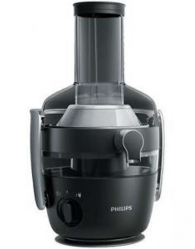 Сокоизстисквачка Philips Avance Collection QuickClean, 1000 W, XXL улей за подаване, Технология FiberBoost, Черна, HR1919/70
