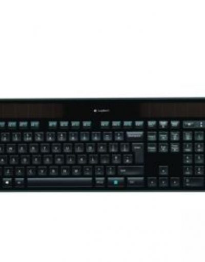 Соларна клавиатура Logitech K750, Wireless, Черна, 920-002929