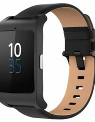 Sony Smartwatch 3 SWR50 Leather - NFC bluetooth тъч часовник за Android смартфони (с кожена верижка)