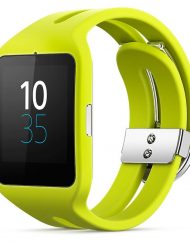 Sony Smartwatch 3 SWR50 Sport - NFC bluetooth тъч часовник за Android смартфони (жълт)
