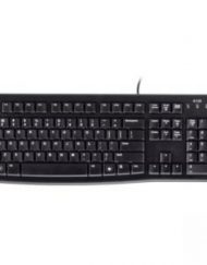 Стандартна клавиатура Logitech K120, Черна, 920-002818