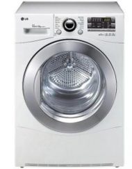Сушилня LG RC8055AP2Z, 8kg, A++, 14 програми, LED дисплей, Бяла, RC8055AP2Z.ABWQCMR