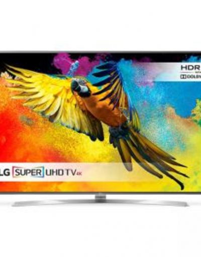 Телевизор LG, 75 инча, 3D, IPS 4K UltraHD TV, Smart, ULTRA Slim, WiDi, WiFi 802.11.ac, Bluetooth, Miracast, DLNA, LAN, CI, HDMI, USB, 75UH855V