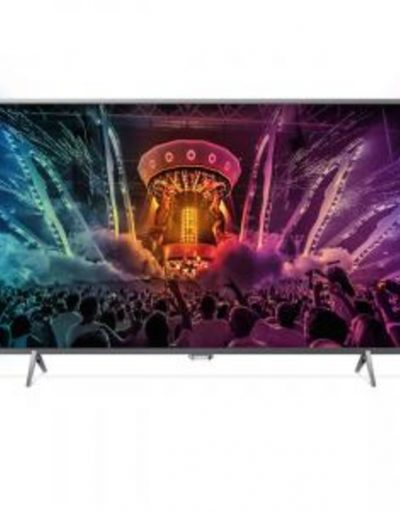 Телевизор Philips 49 инча UHD TV, DVB-T2/C/S, Android, Ambilight 2, Pixel Precise/49PUS6401/12