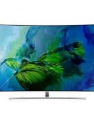Телевизор Samsung 65Q8CAM, 65 инча, 4K QLED CURVED, SMART, Quad-Core, Wireless, Сребрист, QE65Q8CAMTXXH_920-007145