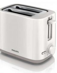 Тостер Philips Daily Collection 2 slot Compact Бял beige Reheat, HD2595/00