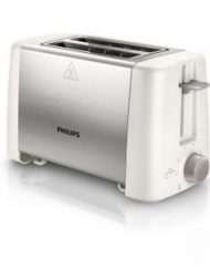 Тостер Philips Daily Collection 2 slot Compact, White beige Reheat, metal HD4825/00