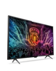 TV LED, Philips 55'', 55PUS6101/12, Smart, WiFi, UHD 4K