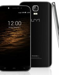UMI ROME X 4G, Метален 4-ядрен, 5.5" Екран,13MP камера, 2 сим карти (черен)
