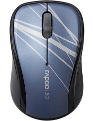 Безжична оптична мишка RAPOO 3100P, 5.8 Ghz, Син - RAPOO-10827