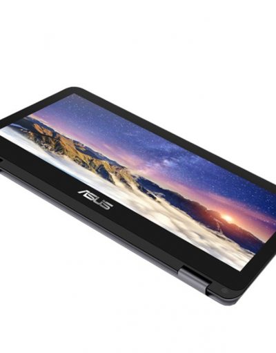 Хибриден лаптоп Asus ZenBook Flip UX360CA-DQ248T, сив, двуядрен Intel Core m3-7Y30 1.00/2.60GHz, 13.3 QHD+ Touch LED Display