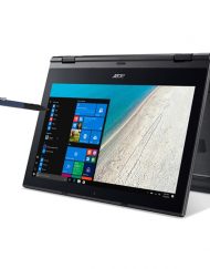 Лаптоп Acer TravelMate B118, Intel Celeron N3450 Quad-Core (up to 2.20GHz, 2MB), 11.6 инча, NX.VG0EX.007