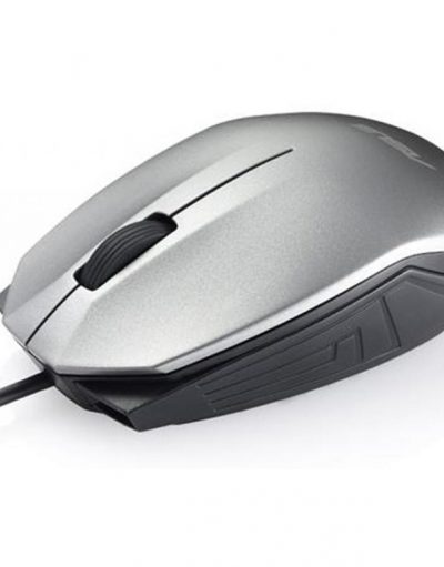 Мишка Asus UT280 Wired Optical Mouse, 1000dpi, USB, Silver, 90XB01EN-BMU060